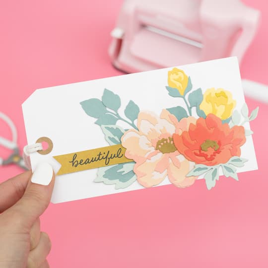 We R Memory Keepers Mini Tool Kit Rose - Ensemble Outils Scrapbooking & Loisirs Créatifs Poignées Roses Élégantes